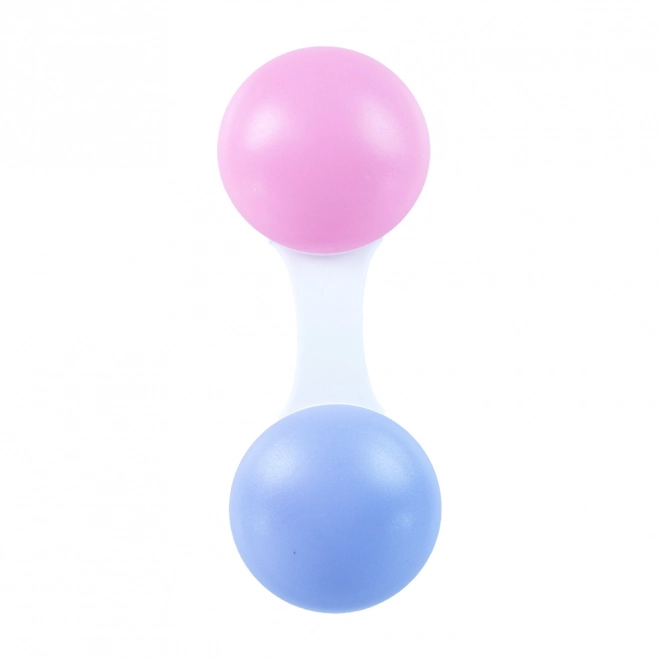 Pastel Baby Rattle Ball