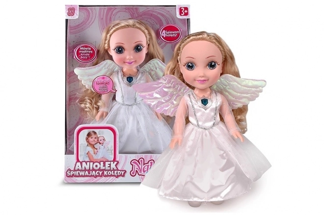 Singing Christmas Doll Angel Natalia