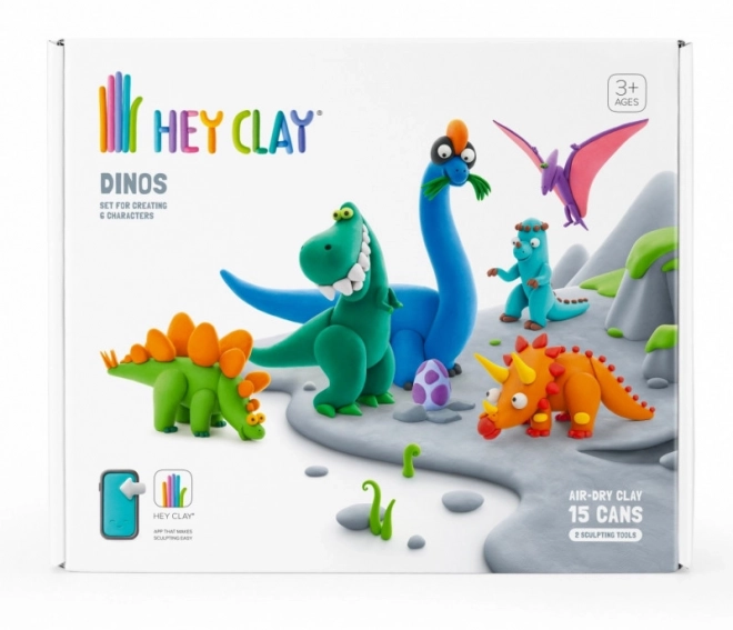 Hey Clay Dinosaur Set