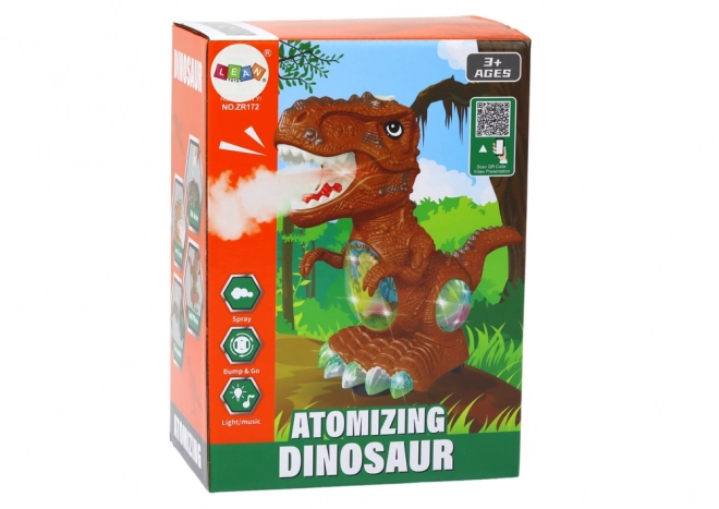 Dancing Dinosaur with Light, Sound, and Obstacle Sensor