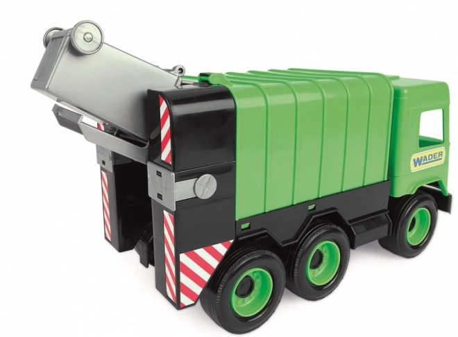 Green Garbage Truck Middle Truck