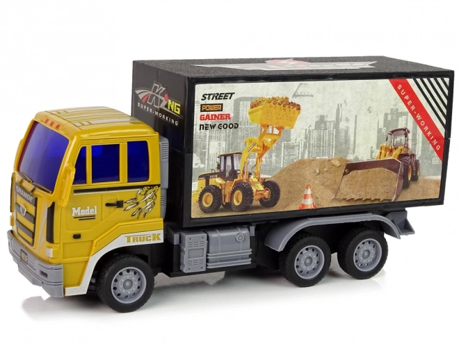 Remote Controlled Construction Truck Yellow