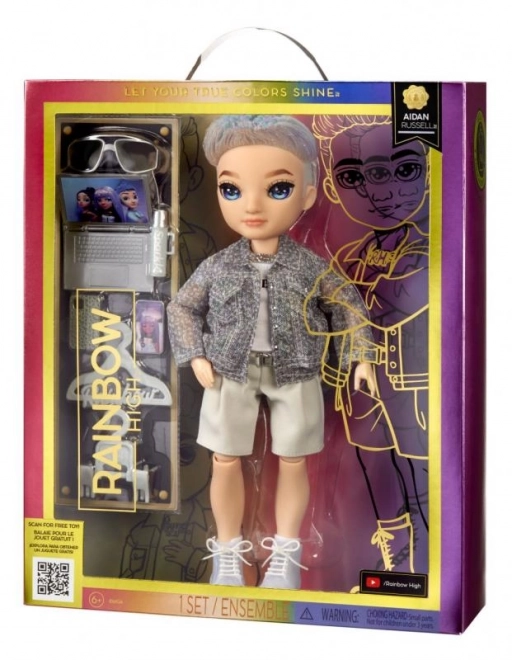 Rainbow High Fashion Doll, Series 5 - Aidan Russell