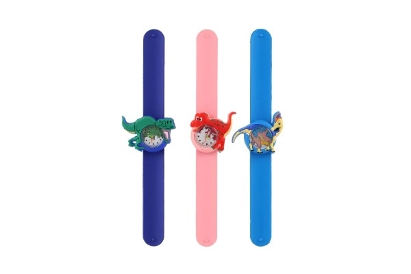 Children's self-winding dinosaur silicone watch