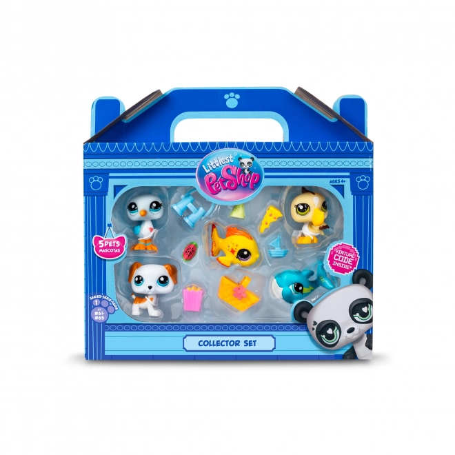 Littlest Pet Shop Beach Figures Set