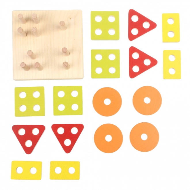 Cubika Wooden Shape Sorting Puzzle Set