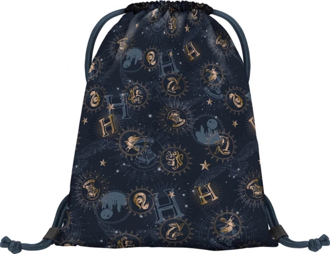 Harry Potter Hogwarts Drawstring Bag with Pocket