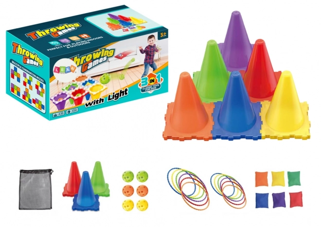 3-in-1 Target Sports Games Set