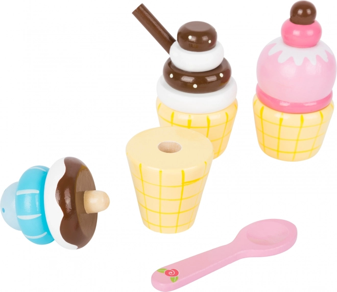 Wooden Ice Cream Set Small Foot