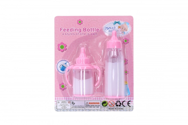 Doll Feeding Bottles Set