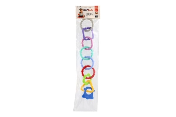 Colorful Geometric Baby Chain Toy