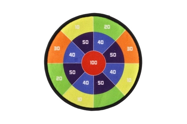 Double-Sided Velcro Dartboard with Balls