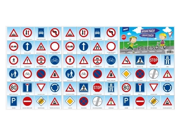 Pexeso Traffic Signs Game