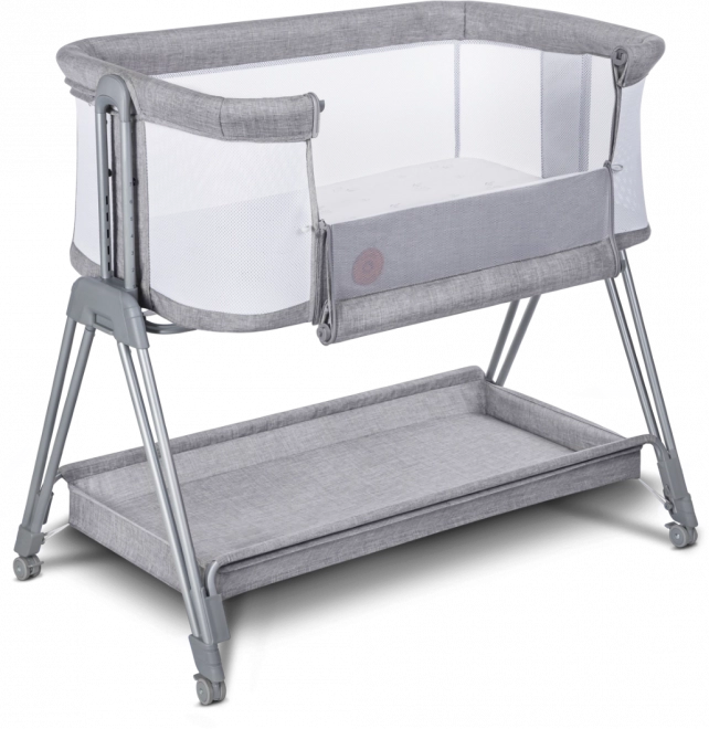 Baby Bed Luna 2-in-1 – Grey Concrete