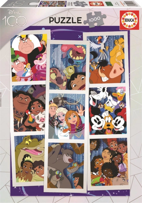 Disney Puzzle Collage 1000 Pieces