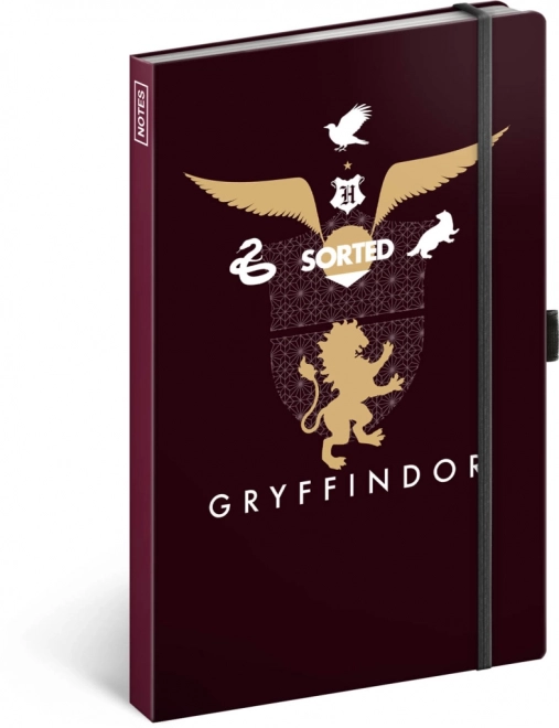 Harry Potter Gryffindor Lined Notebook