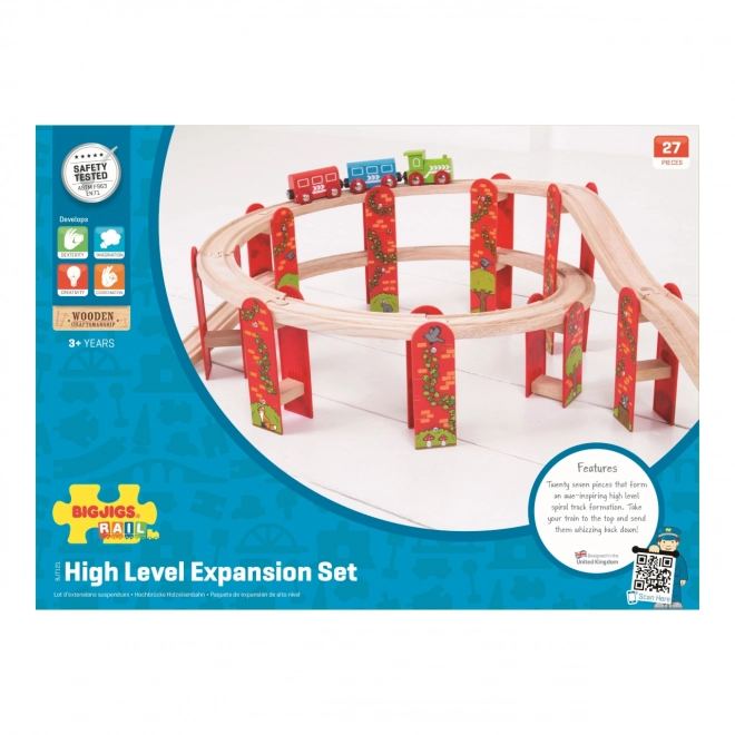 Bigjigs Rail Multi-Level Track Set