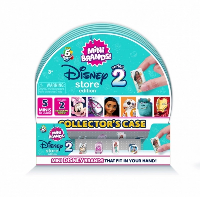 Disney Store Mini Brands Collectors Case