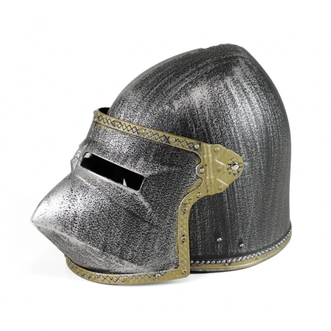 Knight Helmet with Openable Visor