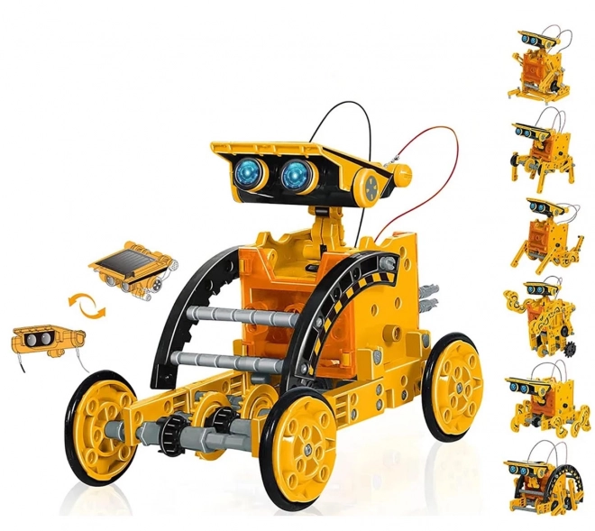 Solar Vehicle Set 12-in-1 Orange