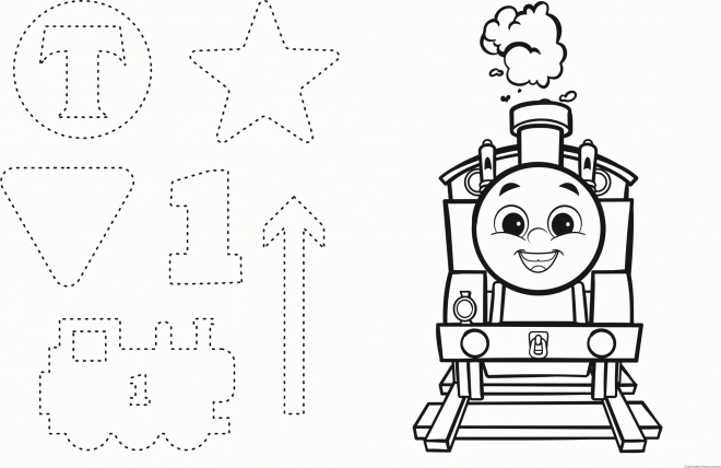 Double-Sided Puzzle Thomas & Friends Super Giant