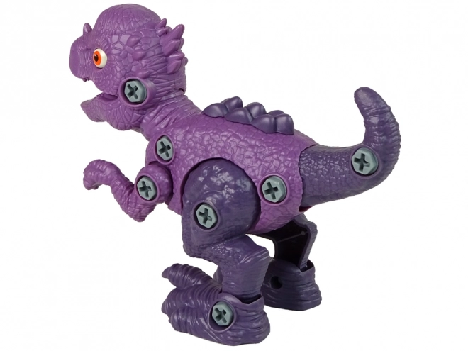 Stygimoloch Dinosaur with DIY Egg Screwdriver Set Purple