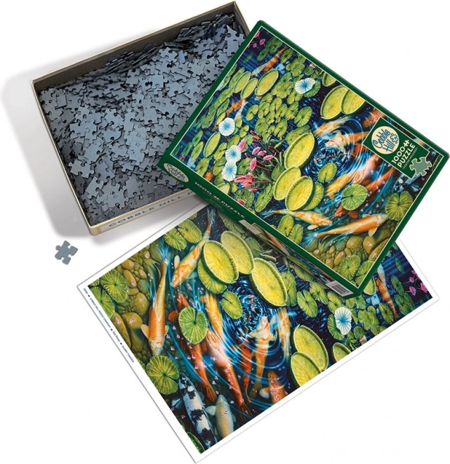 Koi Pond Puzzle 1000 Pieces