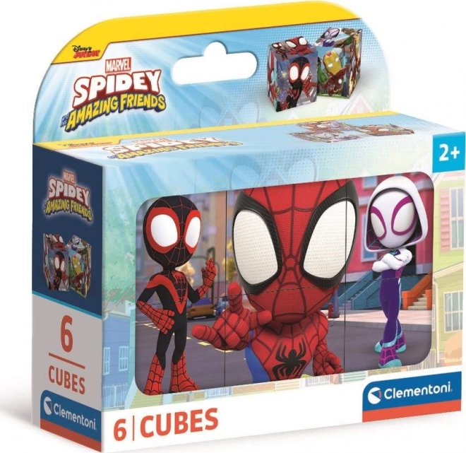 Clementoni Picture Blocks Spidey and His Amazing Friends