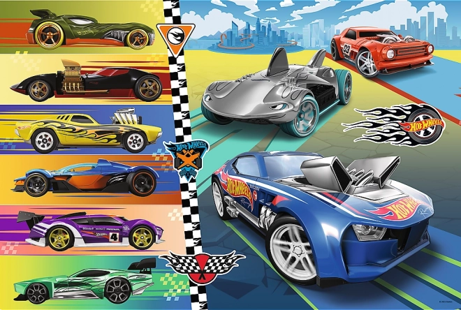 Maxi Puzzle Hot Wheels Fast Cars