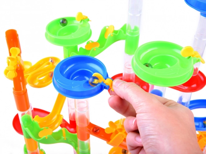 Colorful Marble Run