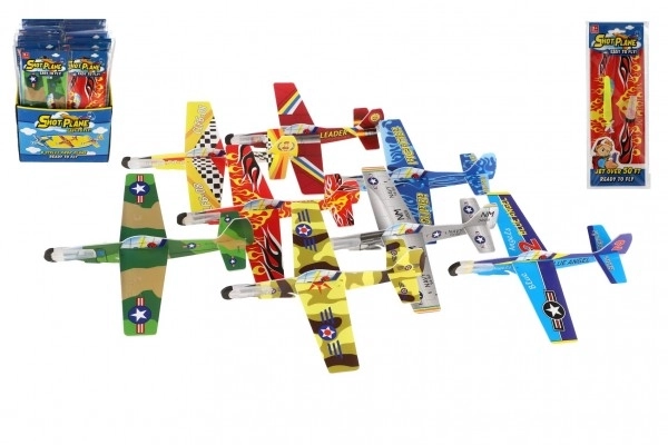 Foam Throwing Plane 18cm Assorted Styles