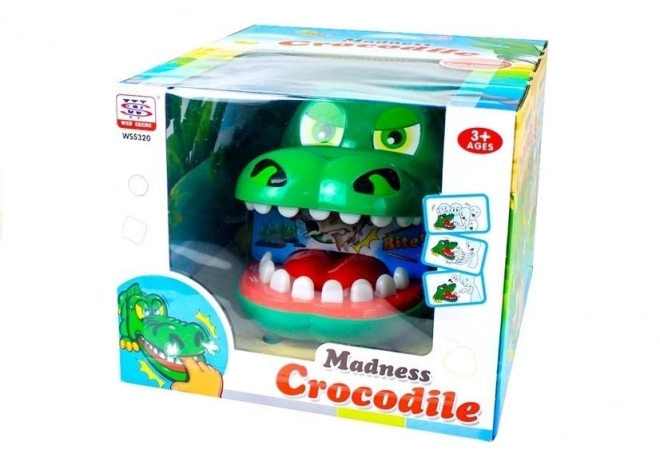 crazy crocodile reflex game