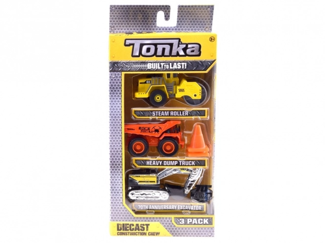 Construction Machines Tonka Vehicles Set