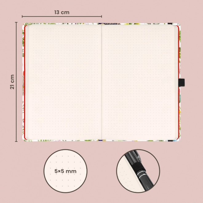 Notique Notebooks Dotted Herbs Collection