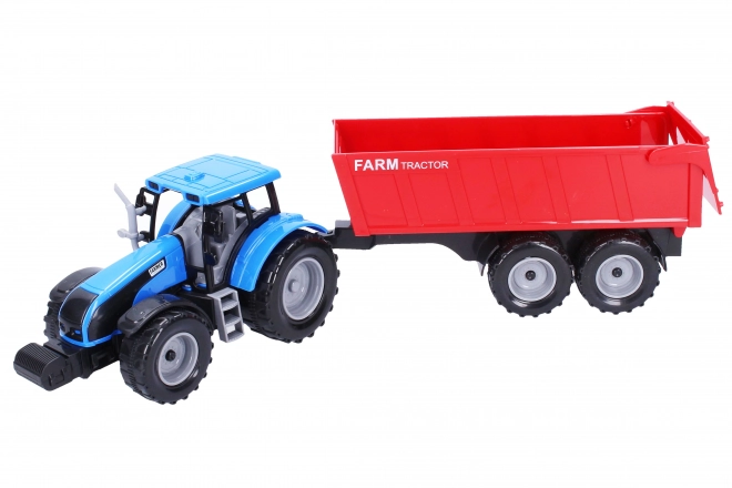 Toy Tractor with Trailer