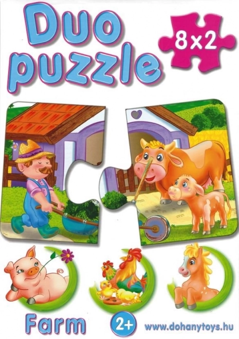 Safari Animal Duo Puzzle