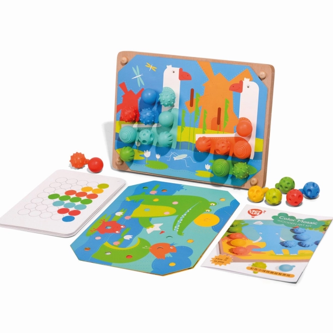 Mosaic and Embroidery Game Set for Kids