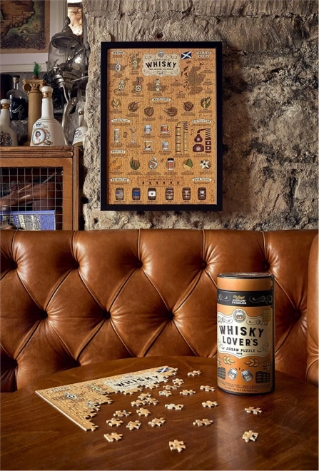 Ridley's Games Puzzle for Whisky Lovers 500 Pieces