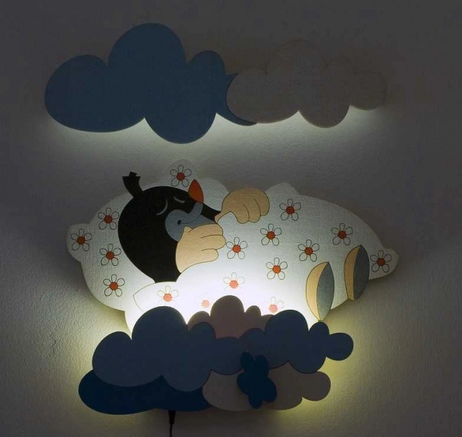 Dodo kids LED lamp little mole in the blanket