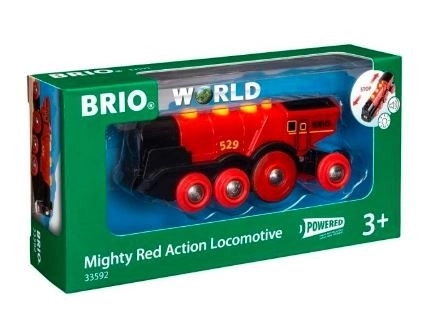 Classic Red Locomotive Toy