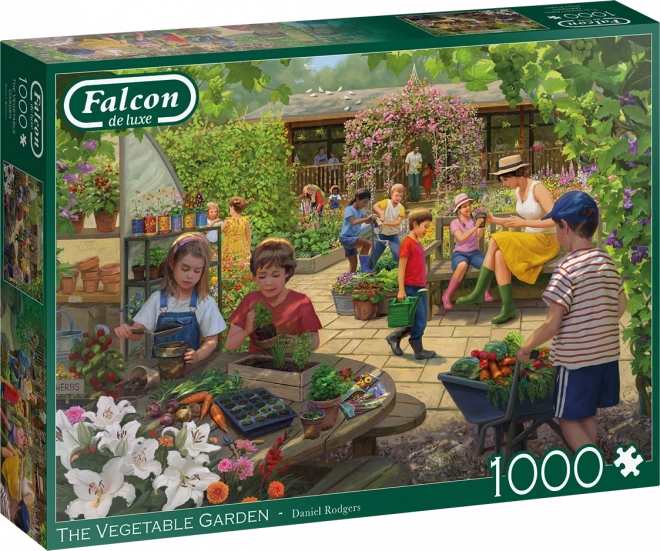 Falcon Puzzle Vegetable Garden 1000 Pieces