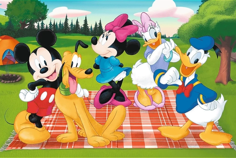 Puzzle TREFL Mickey Mouse MAXI 24 elementów