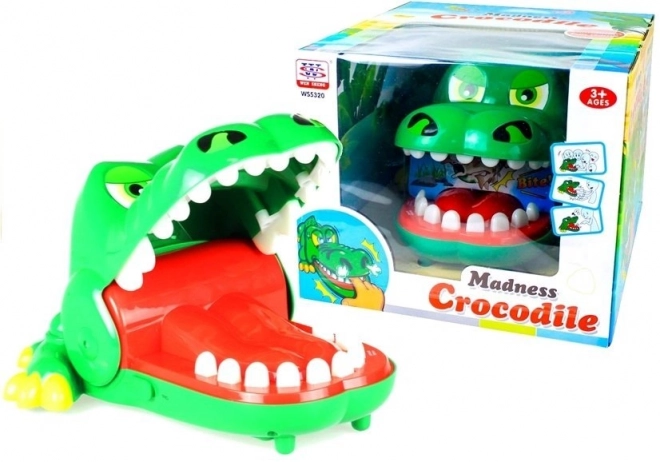 crazy crocodile reflex game