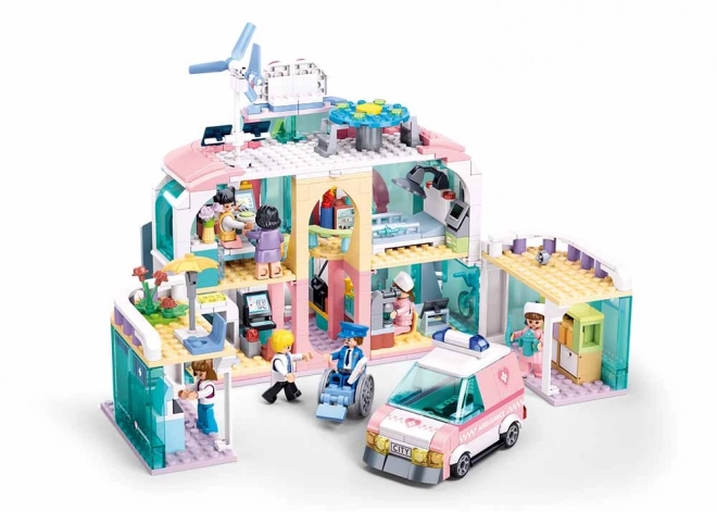 Metropolis City Hospital Building Set