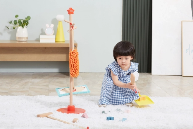 Wooden Cleaning Set