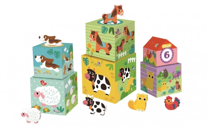 Animal Farm Stacking Blocks