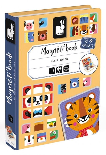 Janod Magnetibook Animals Puzzle