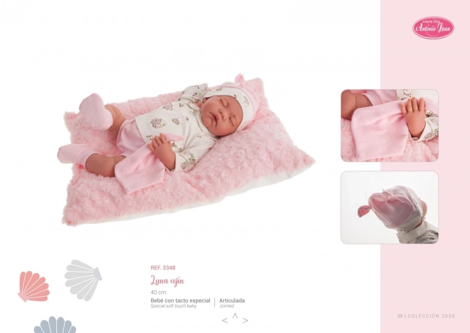 Realistic Sleeping Baby Doll - 42cm