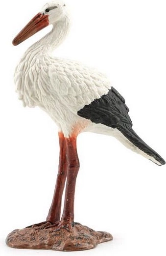 Figúrka bociana 9 cm