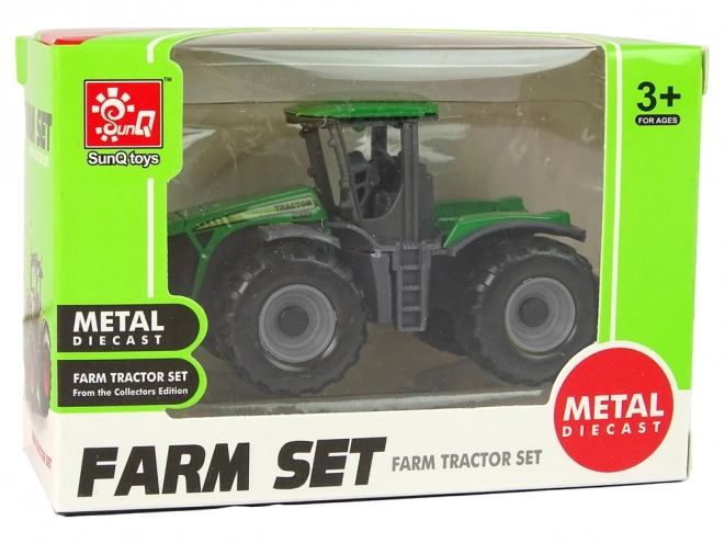 Green Farm Tractor Toy